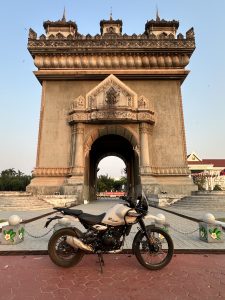 royal enfield himilayan vientiane laos