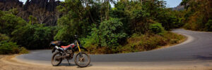 honda crf 150 in thakhek southern laos